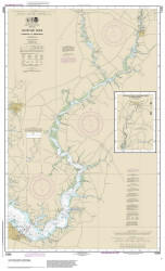Choptank River Cambridge to Greensboro 2014 - Old Map Nautical Chart AC Harbors 552 - Chesapeake Bay