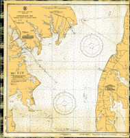 Severn and Magothy Rivers 1944 - Old Map Nautical Chart AC Harbors 566 - Chesapeake Bay
