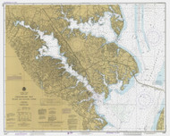 Severn and Magothy Rivers 1984 - Old Map Nautical Chart AC Harbors 566 - Chesapeake Bay