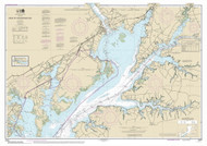 Head of Chesapeake Bay 2014 - Old Map Nautical Chart AC Harbors 572 - Chesapeake Bay