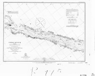York River Upper 1858 - Old Map Nautical Chart AC Harbors 399 - Virginia
