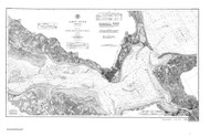 James River 1 1899 B - Old Map Nautical Chart AC Harbors 401A - Virginia