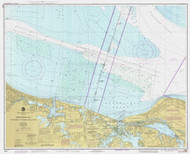 Chesapeake Bay - Cape Henry to Thimble Shoal Light 1984 - Old Map Nautical Chart AC Harbors 481 - Virginia