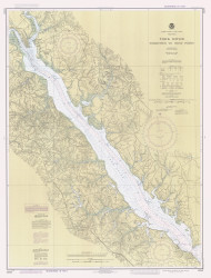 York River - Yorktown to West Point 1984 - Old Map Nautical Chart AC Harbors 495 - Virginia