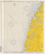 Chesapeake Bay - Wolf Trap to Pungoteague Creek 1973 - Old Map Nautical Chart AC Harbors 564 - Virginia