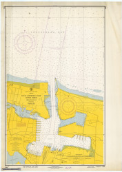 Naval Base Little Creek 1966 - Old Map Nautical Chart AC Harbors 3334 - Virginia