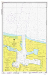 Naval Base Little Creek 1976 - Old Map Nautical Chart AC Harbors 3334 - Virginia