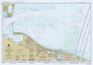 Chesapeake Bay -Thimble Shoal Channel 1984 - Old Map Nautical Chart AC Harbors 12256 - Virginia
