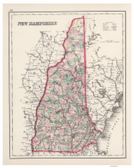 New Hampshire - 1878 O.W. Gray - USA Atlases - States