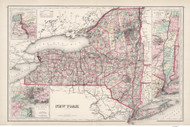 New York - 1878 O.W. Gray - USA Atlases - States