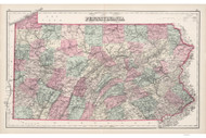 Pennsylvania - 1878 O.W. Gray - USA Atlases - States