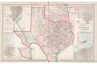 Texas - 1878 O.W. Gray - USA Atlases - States