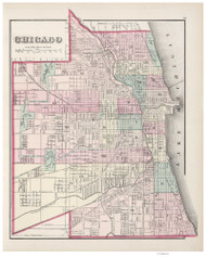 Chicago - 1878 O.W. Gray - USA Atlases - Cities