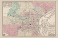 Philadelphia - 1878 O.W. Gray - USA Atlases - Cities