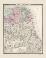 San Francisco - 1878 O.W. Gray - USA Atlases - Cities