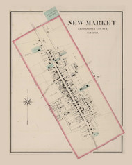 New Market - 1878 O.W. Gray - USA Atlases - Virginia Cities