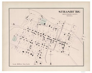 Strasburg - 1878 O.W. Gray - USA Atlases - Virginia Cities