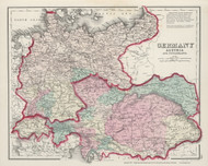 Germany - 1878 O.W. Gray - USA Atlases - Europe & The World