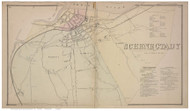 Schenectady, Schenectady Co., New York 1866 - Old Town Map Reprint - Albany & Schenectady Cos. Atlas