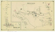 Moriah Villages, New York 1876 - Old Town Map Reprint - Essex Co. Atlas