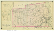 Ticonderoga, New York 1876 - Old Town Map Reprint - Essex Co. Atlas