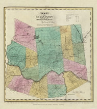 Montgomery County New York 1829 - Burr State Atlas
