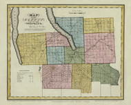 Tompkins County New York 1829 - Burr State Atlas