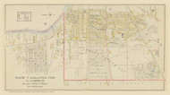 Auburn Plate 7 Wards 1-6 & 10, New York 1904 - Old Town Map Reprint - Cayuga Co. Atlas