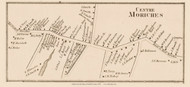 Centre Moriches, New York 1858 Old Town Map Custom Print - Suffolk Co.