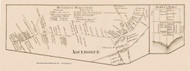 Aquebogue, New York 1858 Old Town Map Custom Print - Suffolk Co.