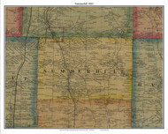 Summerhill, Pennsylvania 1865 Old Town Map Custom Print - Crawford Co.