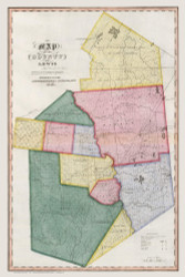 Lewis County New York 1840 - Burr State Atlas