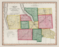 Tompkins County New York 1840 - Burr State Atlas