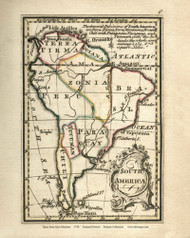 South America - 1758 Bowen  - World Atlases