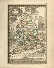 England & Wales - 1758 Bowen - World Atlases