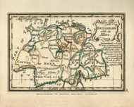 Switzerland with its Allies - 1758 Bowen - World Atlases