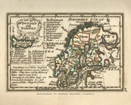 Sweden & Norway - 1758 Bowen  - World Atlases