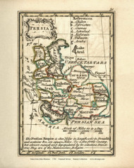 Persia - 1758 Bowen  - World Atlases