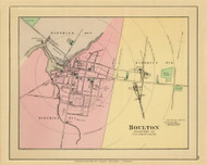 Houlton Village 17, Maine 1894 Old Map Reprint - Stuart State Atlas