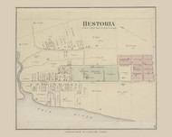 Historia 23, Ohio 1876 Old Town Map Custom Reprint - Brown Co
