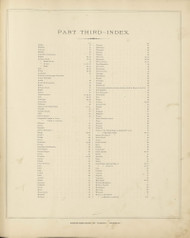 Part Third Index 93, 1875 Old Map Custom Reprint - From the Atlas of  Fayette County, Ohio