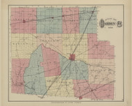 Hardin County  - Page 57, Ohio 1879 Old Town Map Custom Reprint - Hardin Co.
