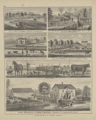 Residences & Farms of John Pfeiffer - Page 65, Ohio 1879 Old Town Map Custom Reprint - Hardin Co.