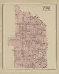 Lynn Page 75, Ohio 1879 Old Town Map Custom Reprint - Hardin Co.