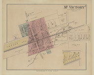 Mount Victory - Page 126, Ohio 1879 Old Town Map Custom Reprint - Hardin Co.