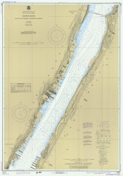 Hudson River - Days Point to George Washington Bridge 1978 - Old Map Nautical Chart AC Harbors 746 - New York