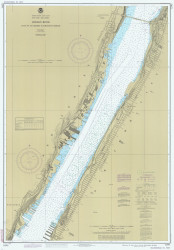 Hudson River - Days Point to George Washington Bridge 1984 - Old Map Nautical Chart AC Harbors 746 - New York