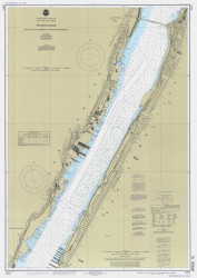 Hudson River - Days Point to George Washington Bridge 1995 - Old Map Nautical Chart AC Harbors 746 - New York