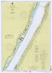 Hudson River - Days Point to George Washington Bridge 1998 - Old Map Nautical Chart AC Harbors 746 - New York