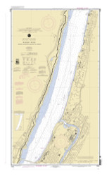 Hudson River - George Washington Bridge to Yonkers 2002 - Old Map Nautical Chart AC Harbors 747 - New York